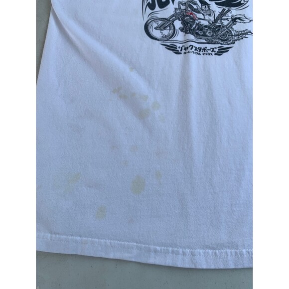 Vintage Y2K Juxtapose Motorcycle Madness T-shirt Size XL San Francisco CA. - Picture 7 of 7